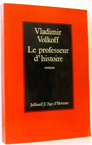 9782260004196: Le professeur d'histoire: Roman (French Edition)