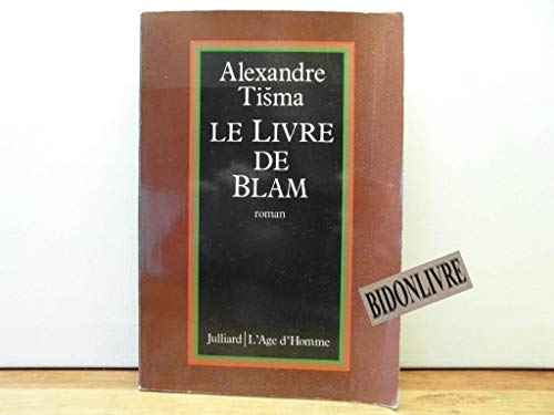 Stock image for Le livre de blam for sale by Ammareal