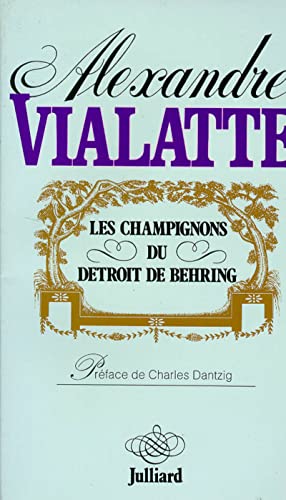 Stock image for Les Champignons du d troit de Behring for sale by WorldofBooks