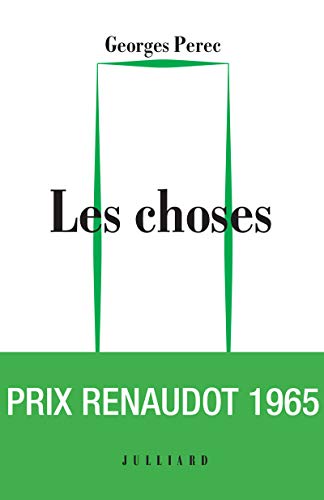 9782260029151: Les choses: Une histoire des annes soixante