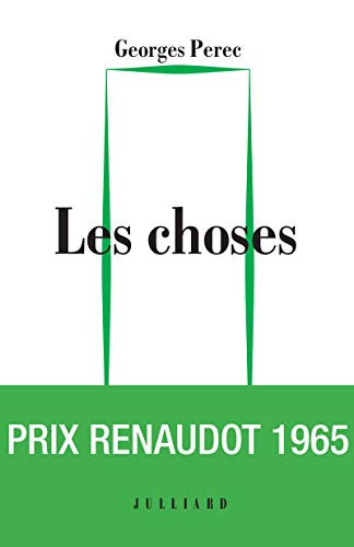 Stock image for LES CHOSES - EDITION DU CINQUANTENAIRE for sale by Librairie La Canopee. Inc.