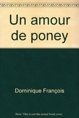 Beispielbild fr Un amour de poney zum Verkauf von Librairie Th  la page