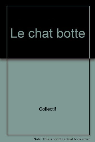 Stock image for Le chat botte for sale by Librairie Th  la page