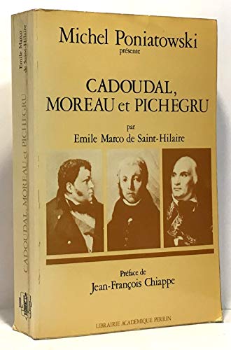 9782262000714: Cadoudal, moreau et pichegru (Perrin)