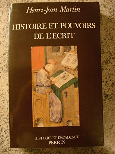 Imagen de archivo de HISTOIRE ET POUVOIRS DE L'ECRIT a la venta por Librairie rpgraphic