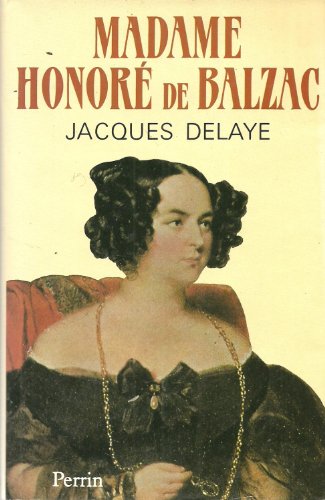 Imagen de archivo de Madame Honor de Balzac a la venta por LiLi - La Libert des Livres