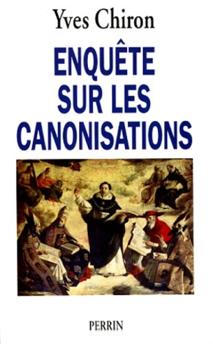 Imagen de archivo de Enqute sur les canonisations a la venta por medimops