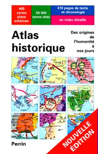 Beispielbild fr Atlas Historique zum Verkauf von Better World Books