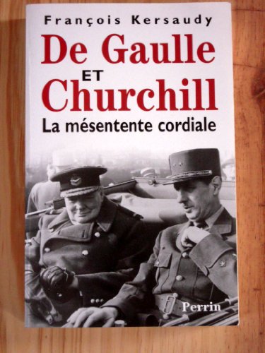 Stock image for De Gaulle et Churchill. la msentente cordiale for sale by medimops