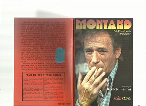 Beispielbild fr Yves Montand (Solar star) (French Edition) zum Verkauf von Better World Books