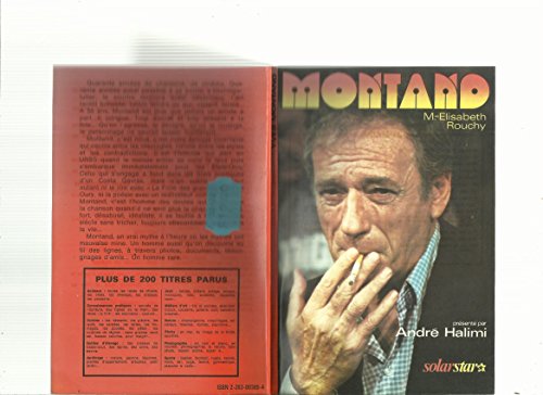 Stock image for Yves Montand (Solar star) (French Edition) for sale by Better World Books