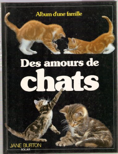 Beispielbild fr Des amours de chats zum Verkauf von Ammareal