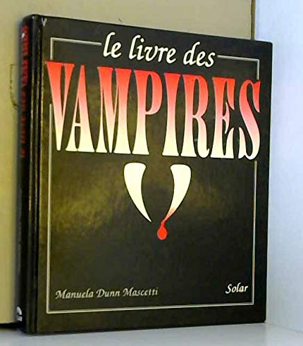 Beispielbild fr LIVRE DES VAMPIRES zum Verkauf von Ammareal