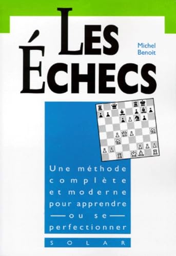 Beispielbild fr Les checs zum Verkauf von A TOUT LIVRE