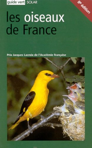 9782263034114: Guide vert des oiseaux de France