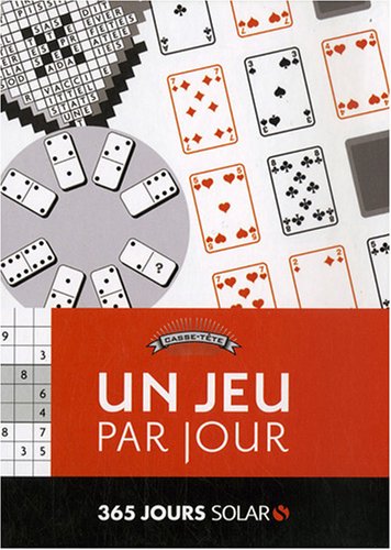 Beispielbild fr Un Jeu Par Jour zum Verkauf von RECYCLIVRE