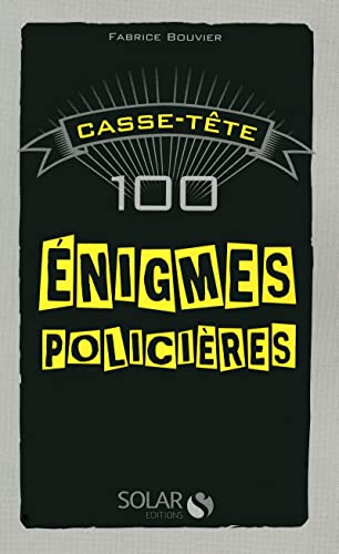 Beispielbild fr Casse-tte - 100 nigmes policires zum Verkauf von Ammareal