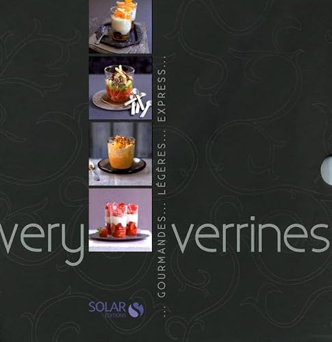 Beispielbild fr Very verrines, coffret en 3 volumes : Verrines lgres ; Verrines express ; Verrines gourmandes zum Verkauf von medimops