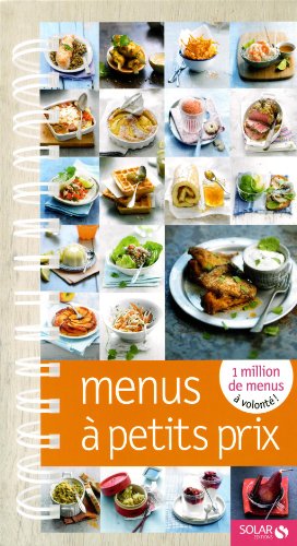 Stock image for MENUS A PETITS PRIX for sale by Ammareal