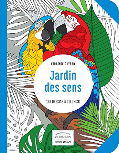9782263072857: Jardin des sens -Les petits cahiers- Aux sources du bien-tre: 100 dessins  colorier