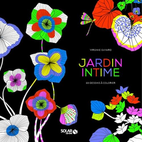 9782263152108: Jardin intime - 55 dessins  colorier