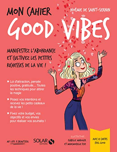 Stock image for Mon cahier - Good vibes: Avec 12 cartes feel good for sale by WorldofBooks