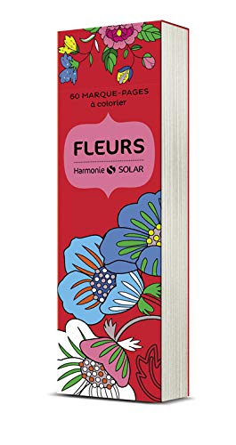 Stock image for 60 MARQUE-PAGES A COLORIER - FLEURS for sale by Librairie La Canopee. Inc.