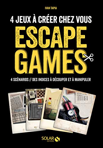 Beispielbild fr Escape Game : 4 scnarios  jouer chez vous zum Verkauf von medimops