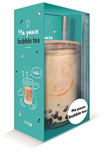 Beispielbild fr Coffret Bubble tea: Coffret avec 1 paille XXL, 1 couvercle en bambou, 1 goupillon zum Verkauf von Buchpark