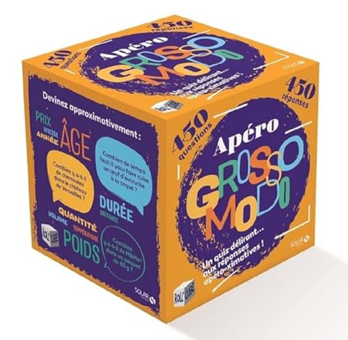 Beispielbild fr Roll'Cube - Apéro Grosso Modo [FRENCH LANGUAGE - Soft Cover ] zum Verkauf von booksXpress