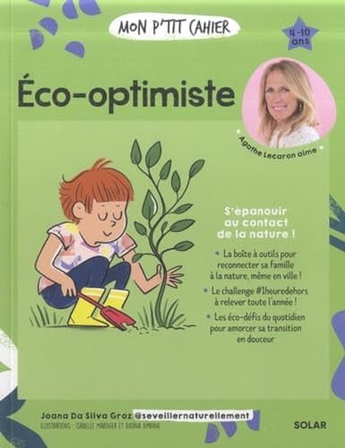 Beispielbild fr Mon p'tit cahier Eco-optimiste [FRENCH LANGUAGE - Soft Cover ] zum Verkauf von booksXpress