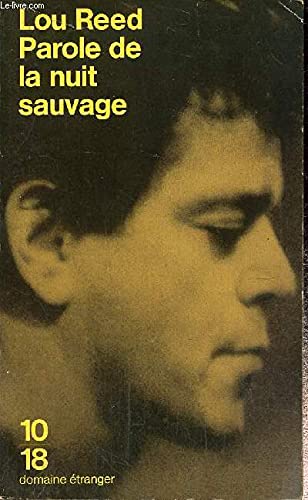 Stock image for PAROLE DE LA NUIT SAUVAGE. Edition bilingue for sale by Versandantiquariat Felix Mcke