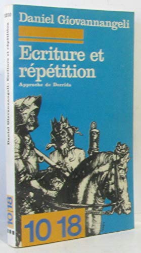 Stock image for Anthologie DES Grands Rhetoriques: Approche de Derrida for sale by HALCYON BOOKS