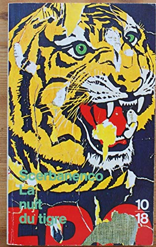 Beispielbild fr La nuit du tigre zum Verkauf von medimops