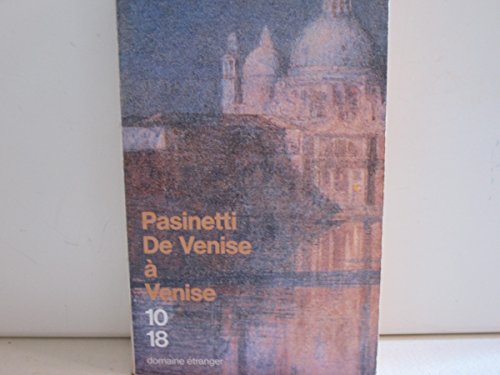Stock image for De Venise  Venise for sale by RECYCLIVRE