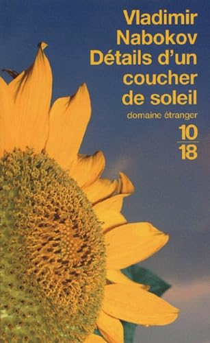 DÃ©tails d'un coucher de soleil (9782264035370) by Nabokov, Vladimir; Couturier, Maurice