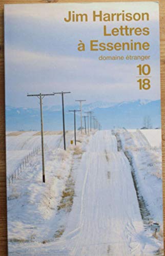 Lettres Ã: Essenine (Ã©dition bilingue franÃ§ais/anglais) (9782264036766) by Harrison, Jim; Matthieussent, Brice