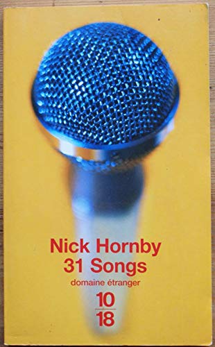 Stock image for 31 SONGS for sale by Librairie Th  la page