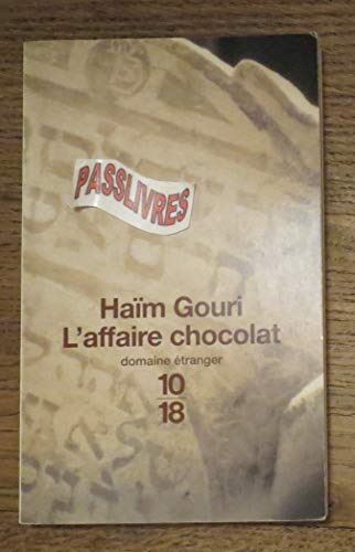 9782264039361: L'affaire Chocolat