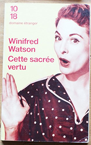 Stock image for Cette sacre vertu for sale by medimops