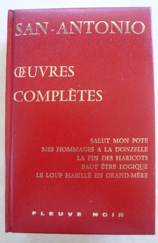 San Antonio: Oeuvres complÃ¨tes, tome 10 (9782265042490) by San-Antonio