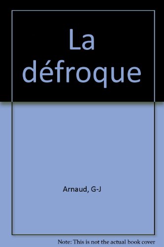 Stock image for La dfroque for sale by medimops