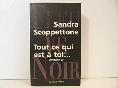 Stock image for Tout ce qui est  toi . for sale by books-livres11.com