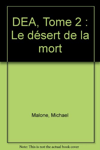 Beispielbild fr Le desert de la mort zum Verkauf von medimops
