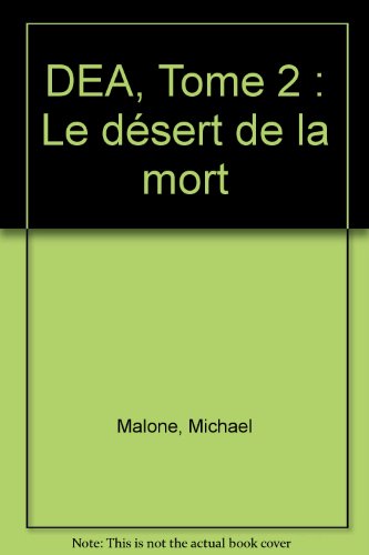 Stock image for Le desert de la mort for sale by medimops