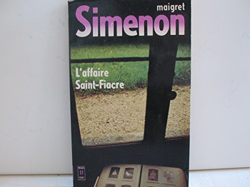 Beispielbild für L'Affaire Saint-Fiacre zum Verkauf von medimops