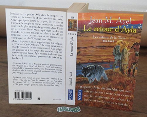 Imagen de archivo de Les Enfants de la terre, tome 5 deuxième partie : Le Retour d'Ayla a la venta por books-livres11.com