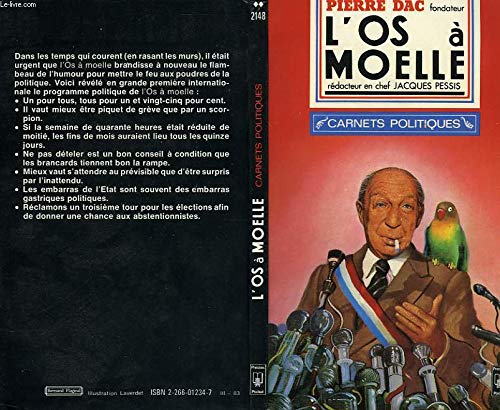 Stock image for Carnets politiques de l'os  moelle for sale by Culture Bis