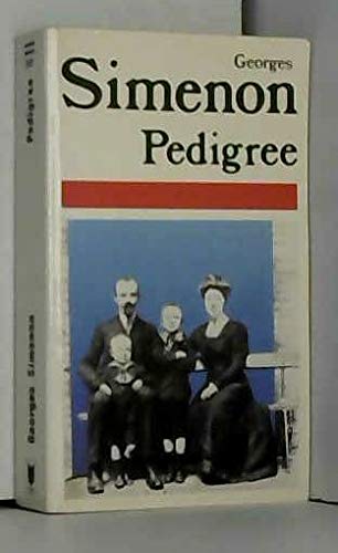 Pedigree (9782266018289) by Georges Simenon