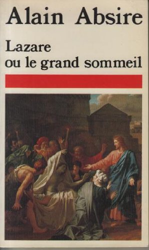 Beispielbild fr Lazare ou le grand sommeil zum Verkauf von Ammareal